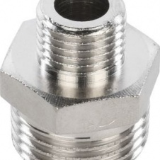 Ниппель переходной 1/2"-1/4" ник. STOUT (SFT-0004-001214)