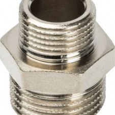 Ниппель переходной 1/2"-3/8" ник. STOUT (SFT-0004-001238)