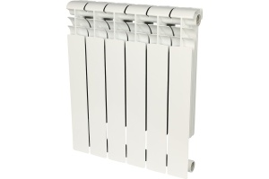 Радиатор 500/80 6секц. (163 Вт/секц.) биметалл КОРВЕТ Русский радиатор (RRC500*80BM06)