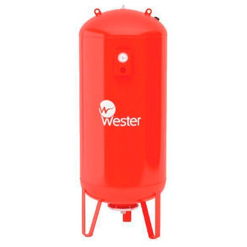Мембранный бак для отопления 1000л красный 1" WRV1000 10 bar Wester