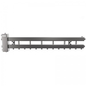Коллектор баланс. 150кВт 1 1/2"-1"-1 1/2" 7кон.(6 кон.вниз/вверх) BMSS-150-7D нерж GIDRUSS (BM 14A60 21)