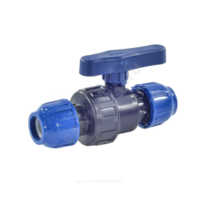 Кран шар. 25 ПНД РосТурПласт