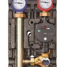 Насосная группа 1" c 3х ход. приводным смес. (без насоса) в теплоизоляции TIM