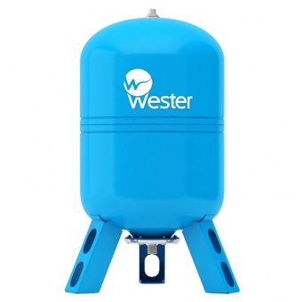 Мембранный бак для водоснабжения 100л синий 1" WAV100 Wester (0-14-1140)