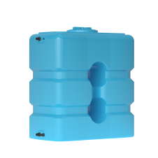 Емкость для воды 1000л АТP-1000 Синяя с поплавком Миасское