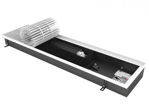 ВКВ.090.260.700.2ТГ.12. Конвектор Vitron с принудительной конвекцией 12В (глубина 90мм, ширина 260мм, длина 700мм)