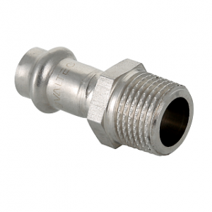 Муфта НР 22х1" пресс нерж. VALTEC