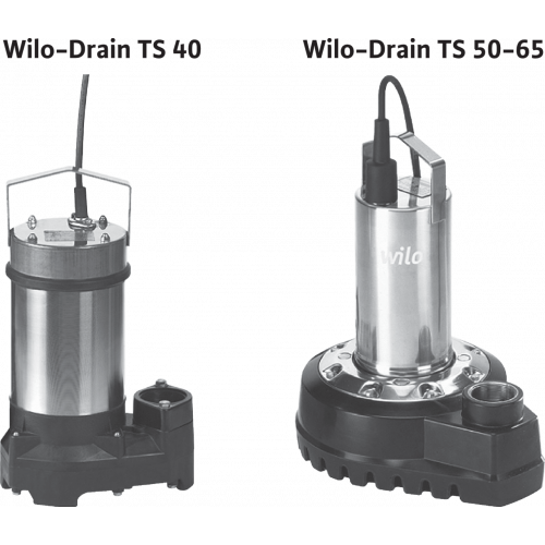 Насос погружной дренажный Wilo-DRAIN TS 40/14 3-400-50-2-10M KA.