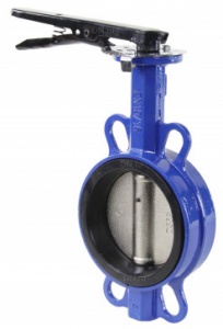 Затвор дисковый поворотный DN65 PN16 межфл, диск чугун, EPDM, рукоятка RMCX