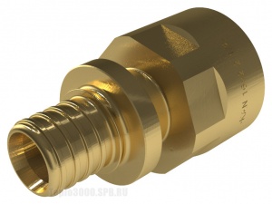 Муфта ВР 1/2"-16 для PEX трубы, аксиальный Ultraline KAN-therm