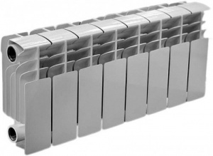 Радиатор 200/100 12секц. (104 Вт/секц.) биметалл КОРВЕТ Русский радиатор