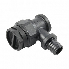 Водорозетка ВР 1/2"-18х2,0 для PEX трубы, аксиальный (длинная) Push KAN-therm