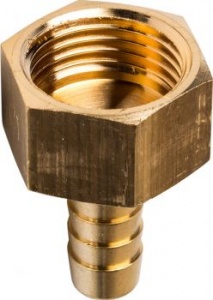 Штуцер 3/8"-10 ВР лат. STOUT
