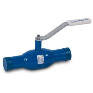 Кран шар. приварка DN80 PN25 стандартнопроходной Temper 28220080