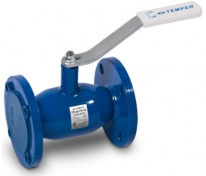 Кран шар. фланцевый DN80 PN16 Temper 28320080