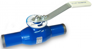 Кран шар. приварка DN40 PN40 регулирующий Temper 68220040