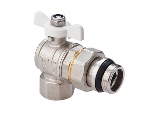 Кран шар. америк. баб. 3/4" ВН угловая MVI (BV.523.05)