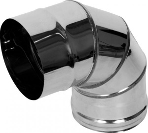 Колено нерж. угол 90 Ø240 0,5мм ПИК