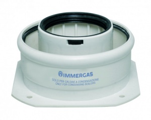 Адаптер DN60/100, вертикальное подключение к котлу IMMERGAS