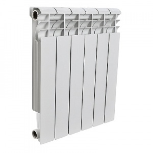 Радиатор 500/80 8секц. (143 Вт/секц.1,5кг) биметалл Rommer Profi BM