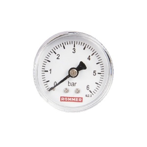 Манометр акс. 50/6 (1/4", 0-06 бар) б/п ROMMER