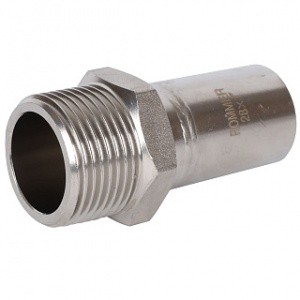 Вставка переходнаяя НР 28x1" пресс нерж. ROMMER