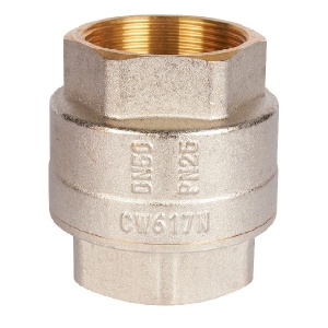 Клапан обратный пружинный 2" с металлическим седлом ROMMER