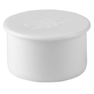 Заглушка 40 малошумной канализации, белая ELITE РосТурПласт