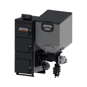 Котел твердотопливный автоматический ZOTA "Cuba" 20 кВт (шнек 133, C-Line, D дымохода 120)