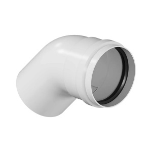 Колено для конденсационных котлов Ø80 - 45° Krats