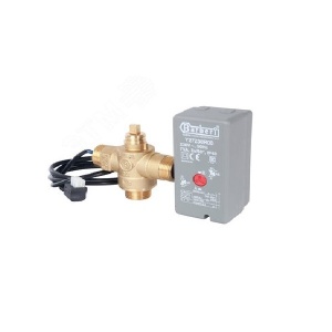 3-х ходовой зональный клапан, сервопривод 230V с кабелем 1м НР 3/4" STOUT