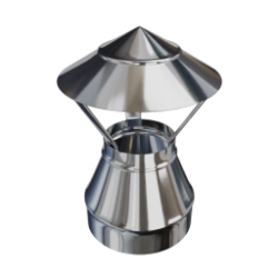 Оголовок раструб Ø180/240 мм (нерж.0,5мм/оцинк.0,5мм)