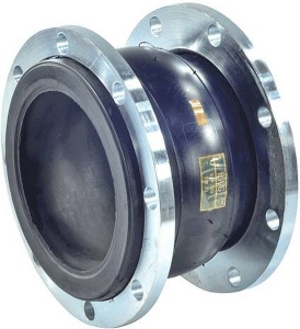 Компенсатор EPDM DN200 PN10 фланц L=210мм сжатие/растяжение 20/12 мм /Китай