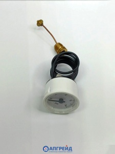 Манометр ZOTA d40mm, 0-4 бар, 1/4G, 1,5, белый фон, черная графика