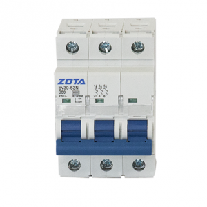 Авт.выключатель ZOTA Ev30-63N 3P 6kA 50A C
