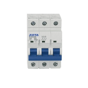 Авт.выключатель Ev30-63N 3P 6kA 40A C ZOTA