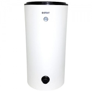 Бойлер косвенного нагрева напольный 300л (38кВт)один тепл с возм подкл ТЭНа OptiBase STOUT /Беларусь