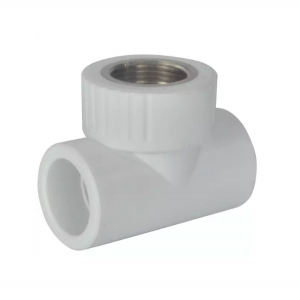 Тройник ВР 20х1/2" (белый) РосТурПласт (90/15)