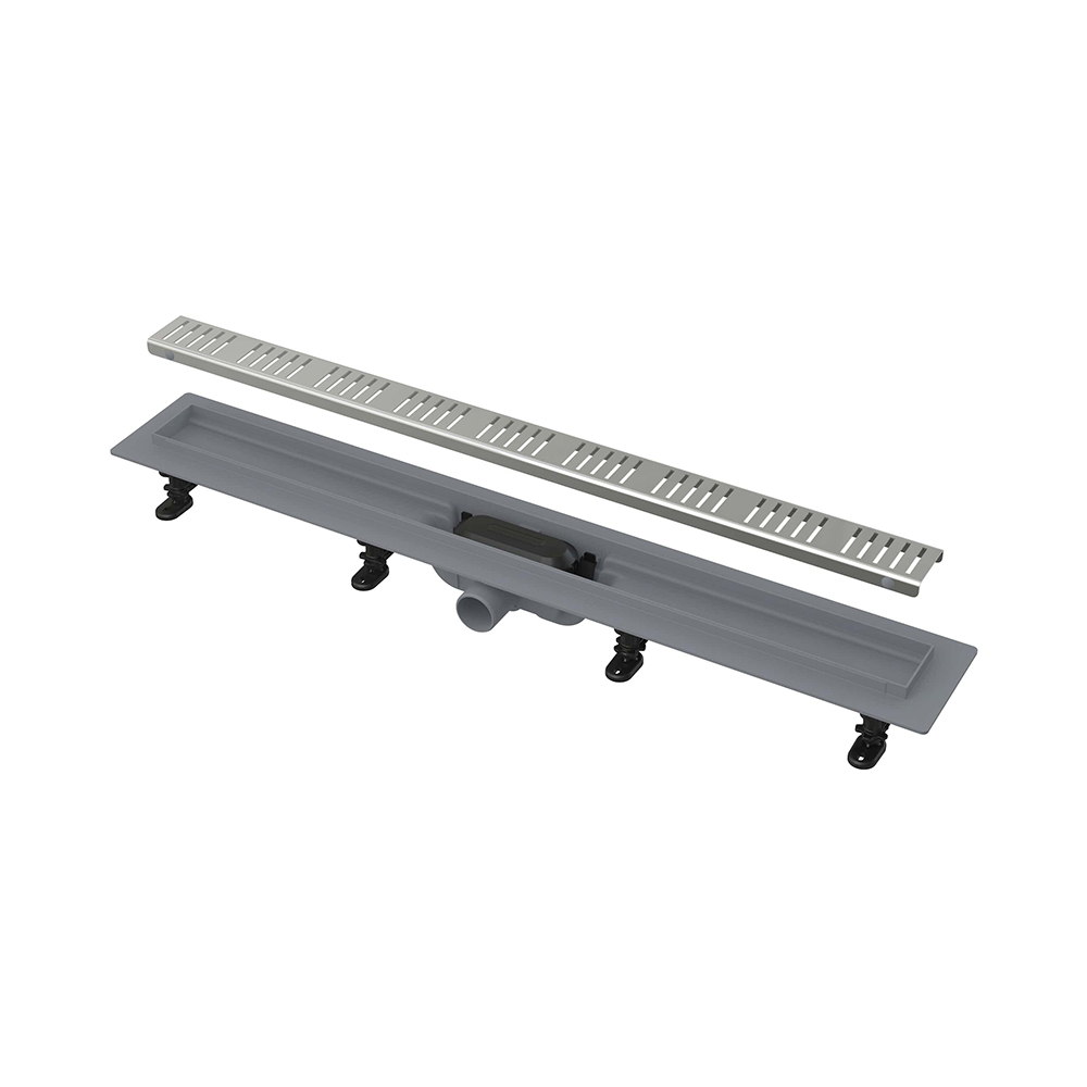 Дренажный канал для душа 850мм (Защита от запаха:сухой + гидрозатвор) под плитку Alcaplast