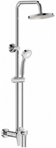 Душевая система со смесителем для душа. Верхний душ 200 мм, металл шланг 1500 BA271AA BALANCE Vidima