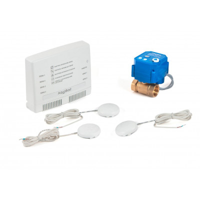 Комплект защиты от протечек воды AquaBast Line Коттедж 1/2” (1 кран) Teplocom 