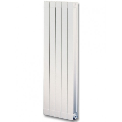 Радиатор алюминиевый OSCAR Global 1800/95/5 1" 2335 Вт. (белый RAL9010) боковое подключ.